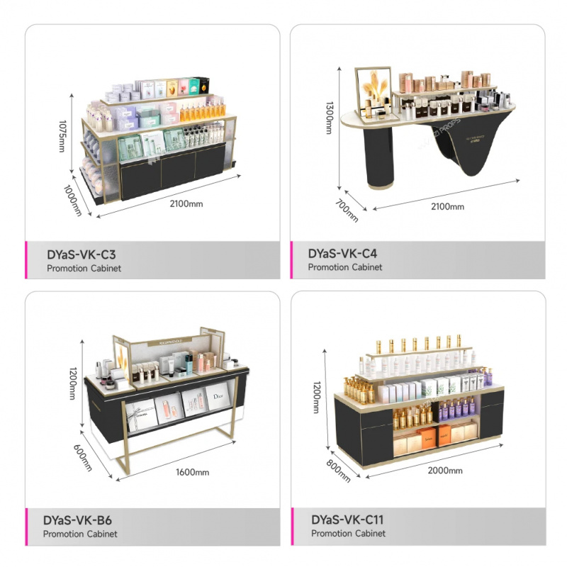 ชั้นวางเครื่องสำอางแบบกำหนดเอง - Luxury Skincare Retailers บทวิจารณ์และราคา