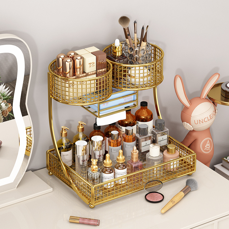กล่องจัดระเบียบเครื่องสำอางหรู - Luxury Skincare Tools บทวิจารณ์และราคา