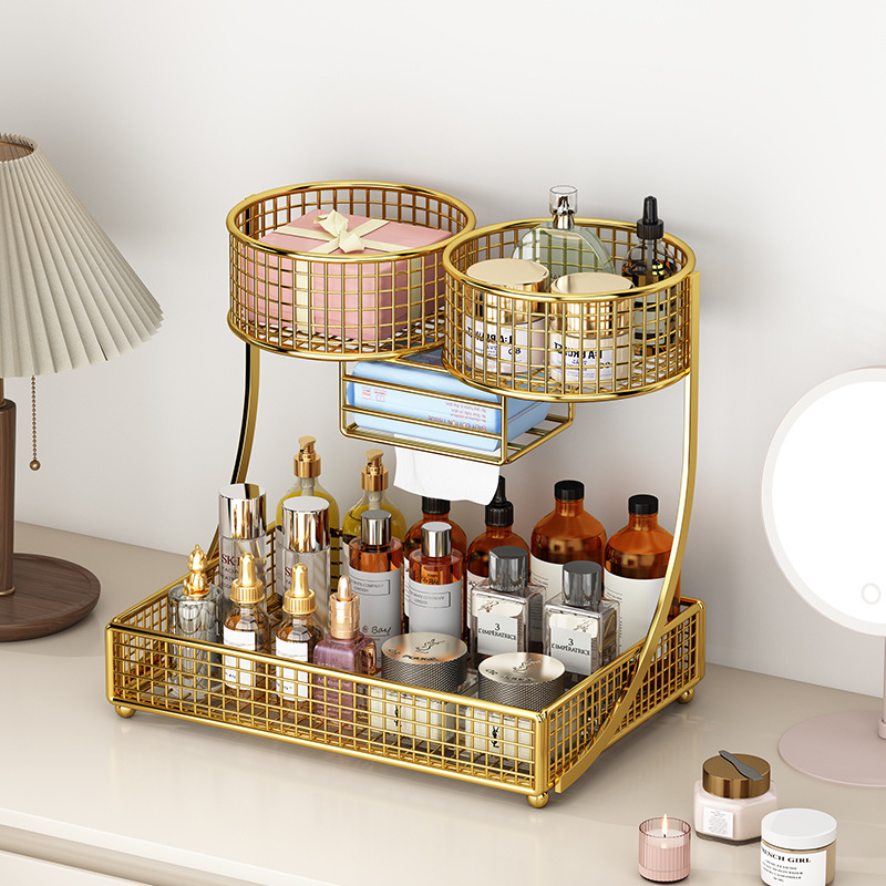 กล่องจัดระเบียบเครื่องสำอางหรู - Luxury Skincare Tools บทวิจารณ์และราคา